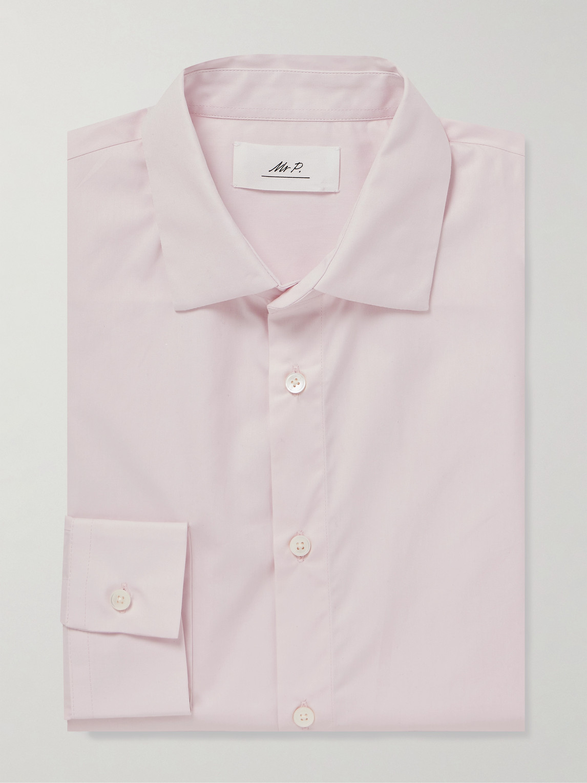 MR P. Cotton-Poplin Shirt - Men