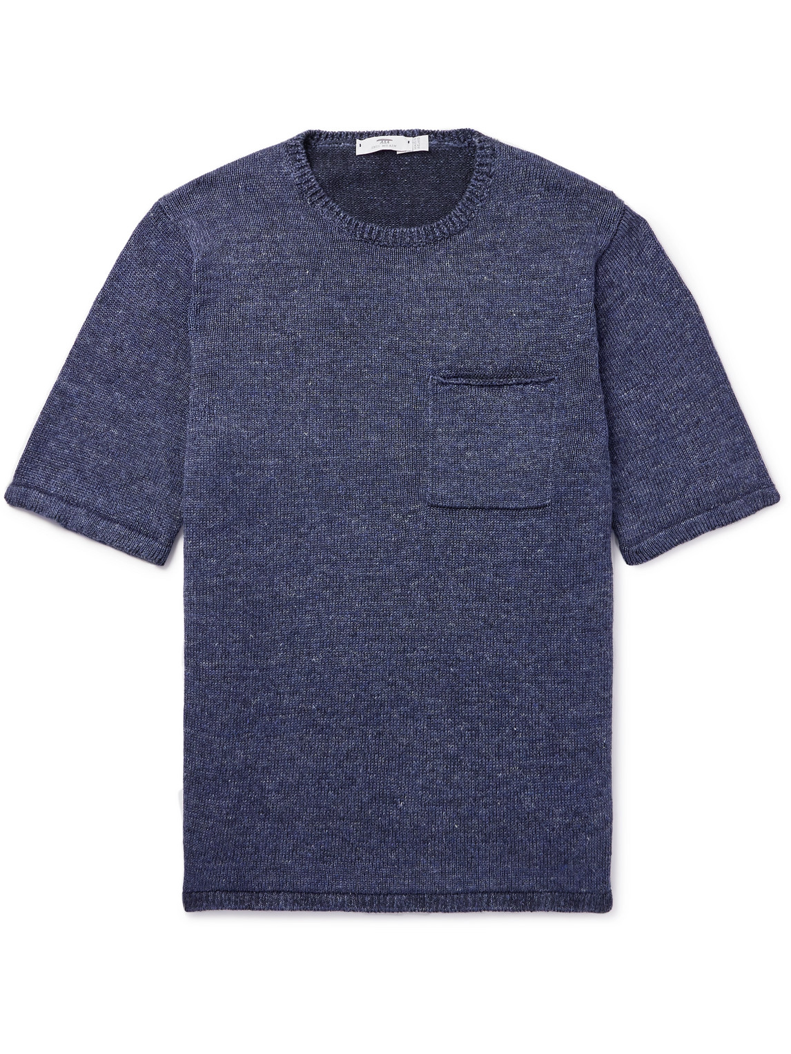 Inis Meáin Knitted Linen T-Shirt