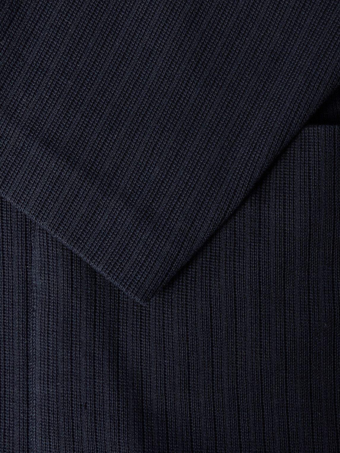 BARENA VENEZIA TORCEO RIBBED COTTON-JERSEY BLAZER