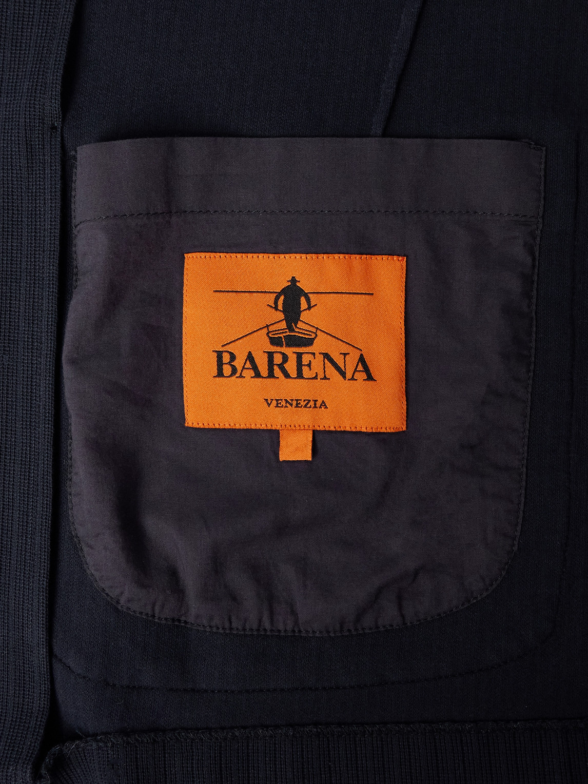 BARENA VENEZIA TORCEO RIBBED COTTON-JERSEY BLAZER