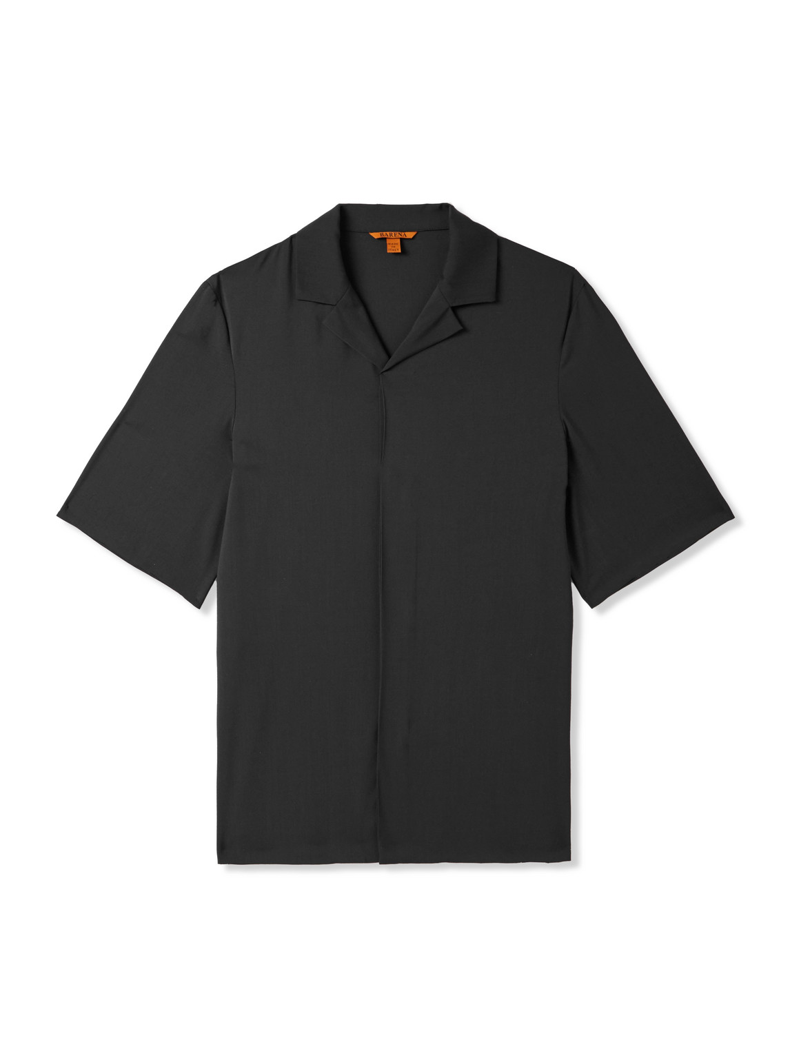 Barena Venezia Atila Camp-collar Wool Shirt In Gray