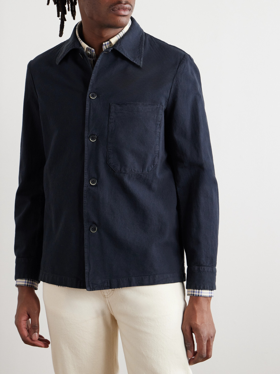 BARENA VENEZIA CEDRONE COTTON OVERSHIRT