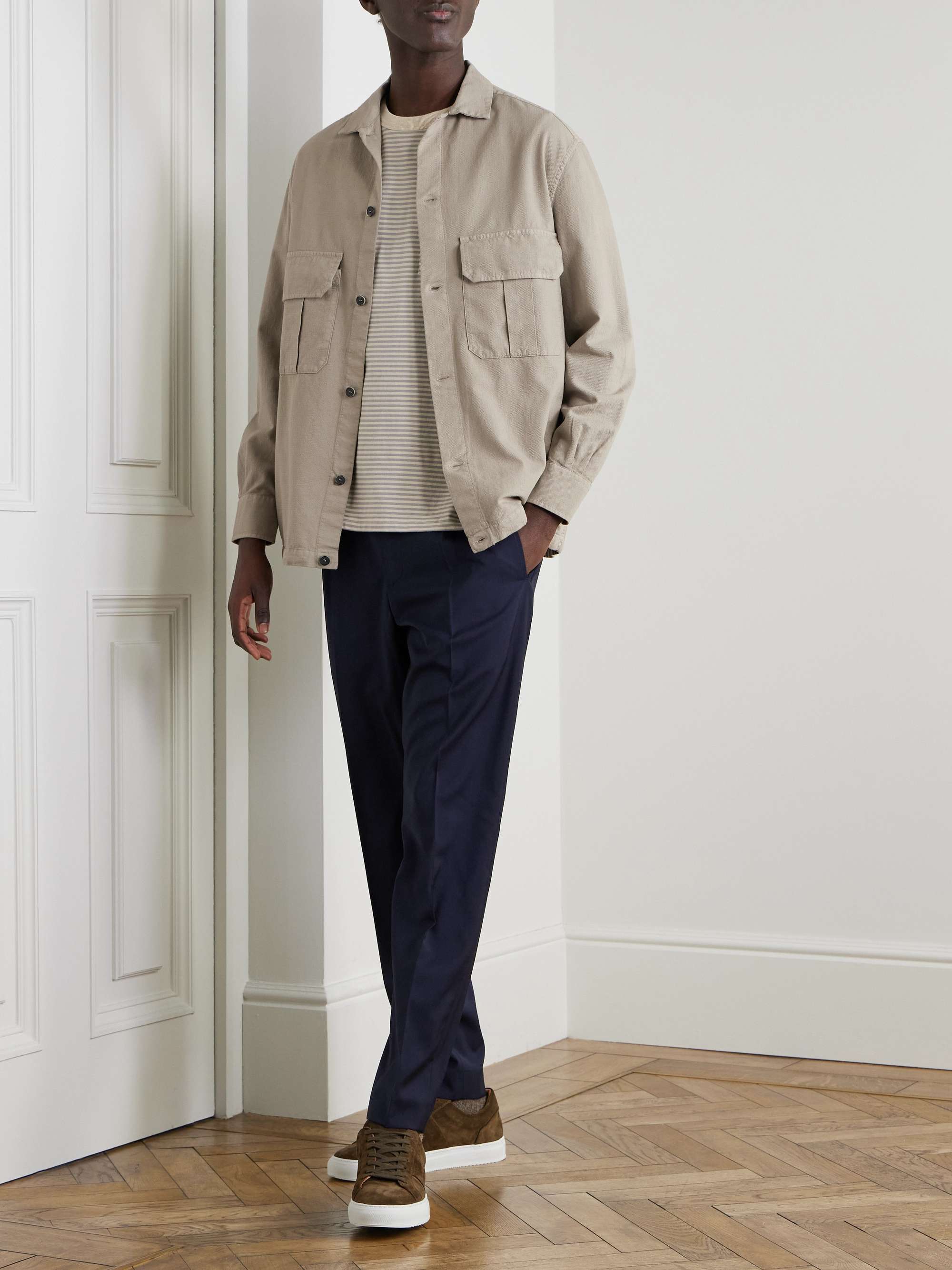 BARENA Cedrone Cotton-Blend Overshirt for Men | MR PORTER