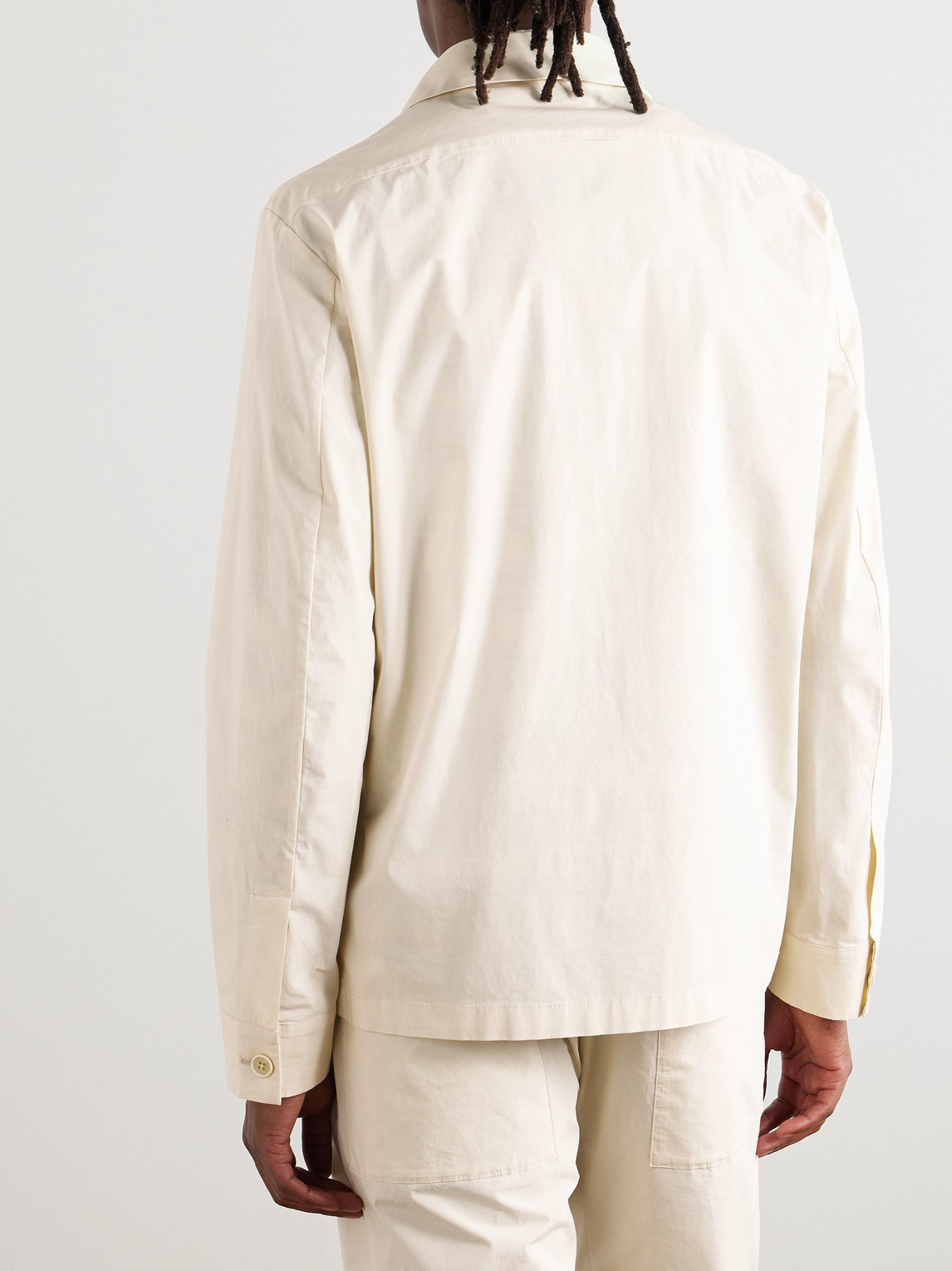 BARENA VENEZIA CEDRONE COTTON-BLEND OVERSHIRT