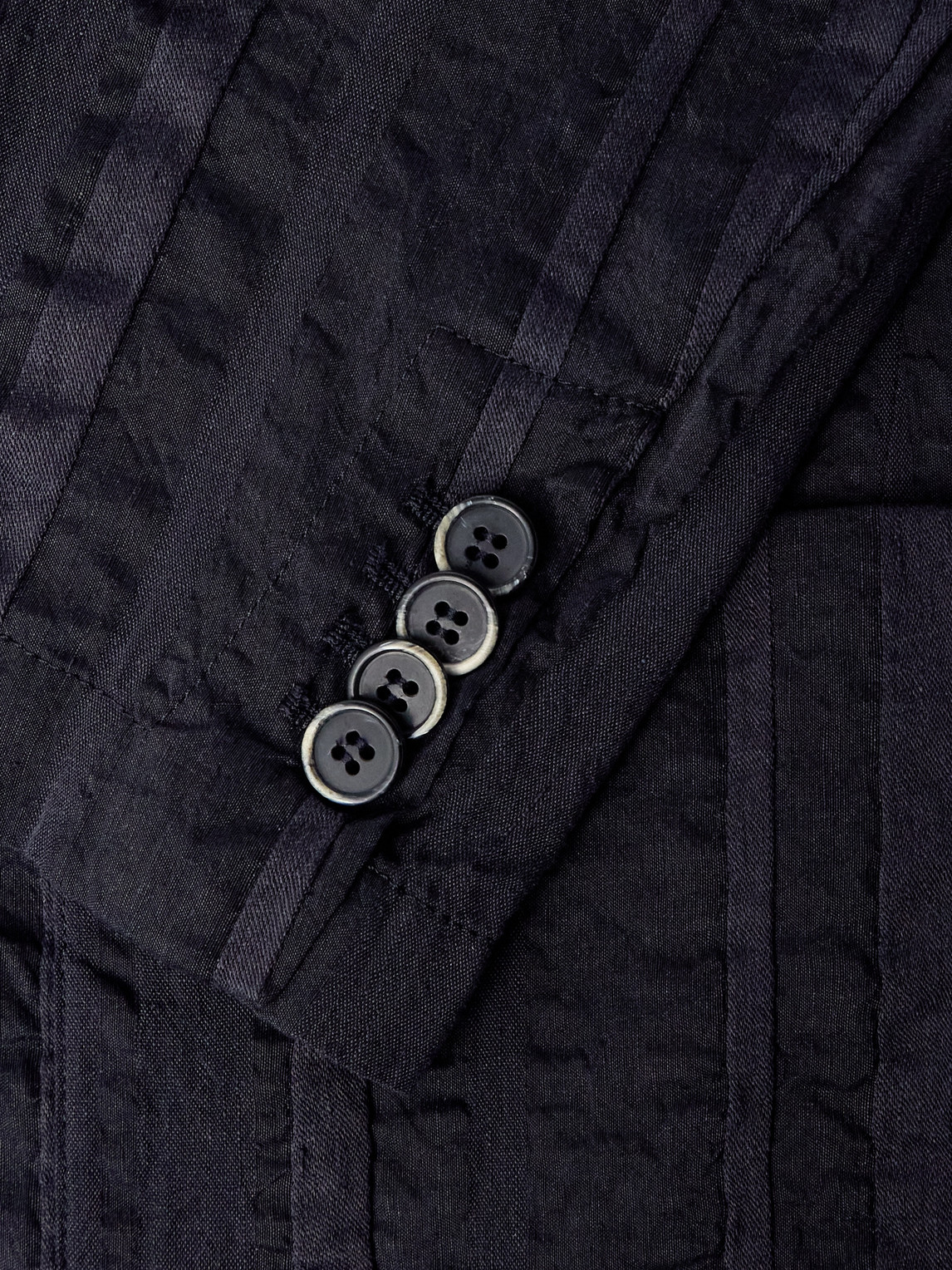 BARENA VENEZIA LEVO STRIPED LINEN AND COTTON-BLEND BLAZER