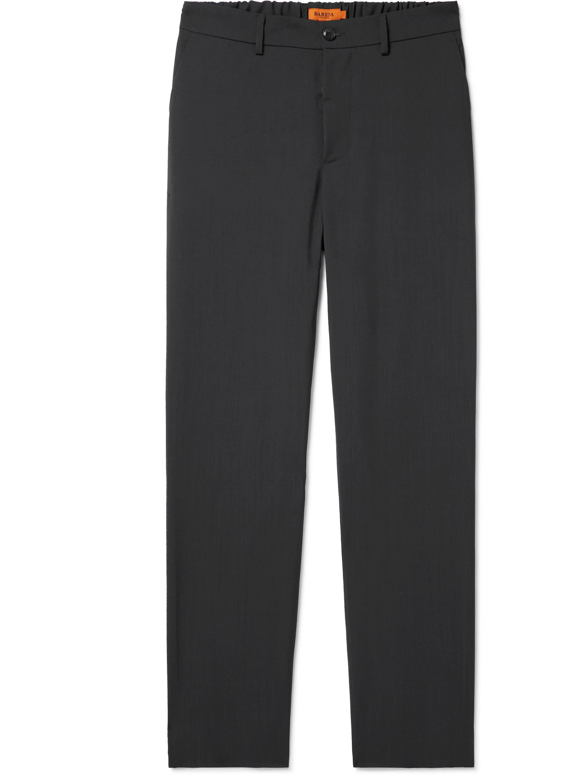 Barena Venezia Pinco Straight-leg Virgin Wool Trousers In Gray