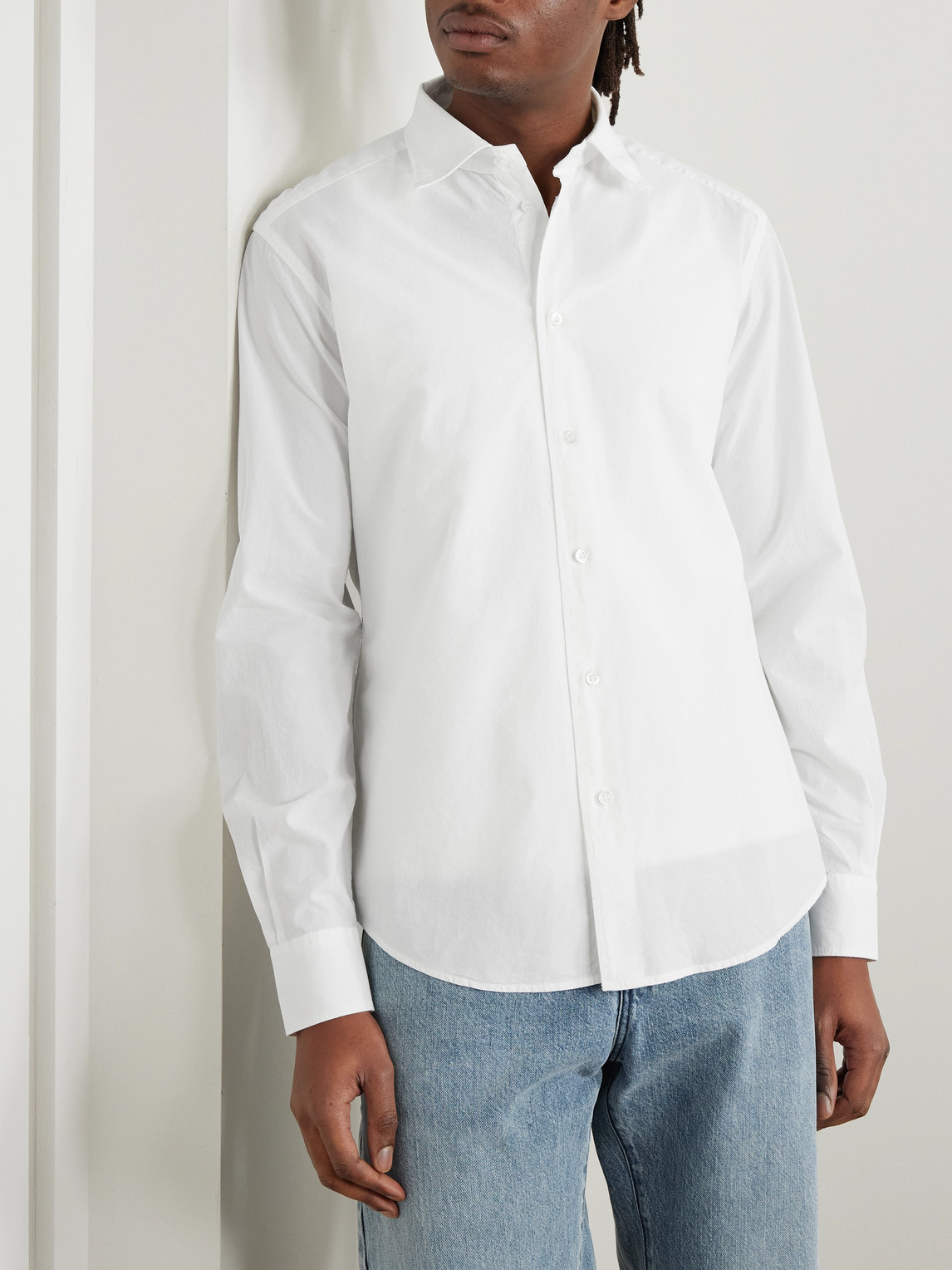 BARENA VENEZIA MARIDOLA COTTON-POPLIN SHIRT