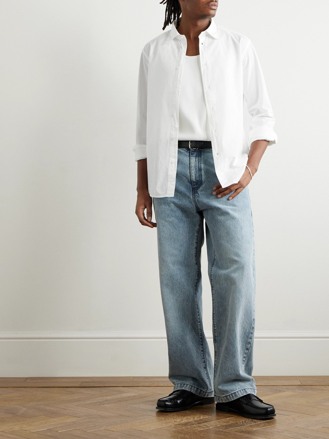 BARENA VENEZIA MARIDOLA COTTON-POPLIN SHIRT