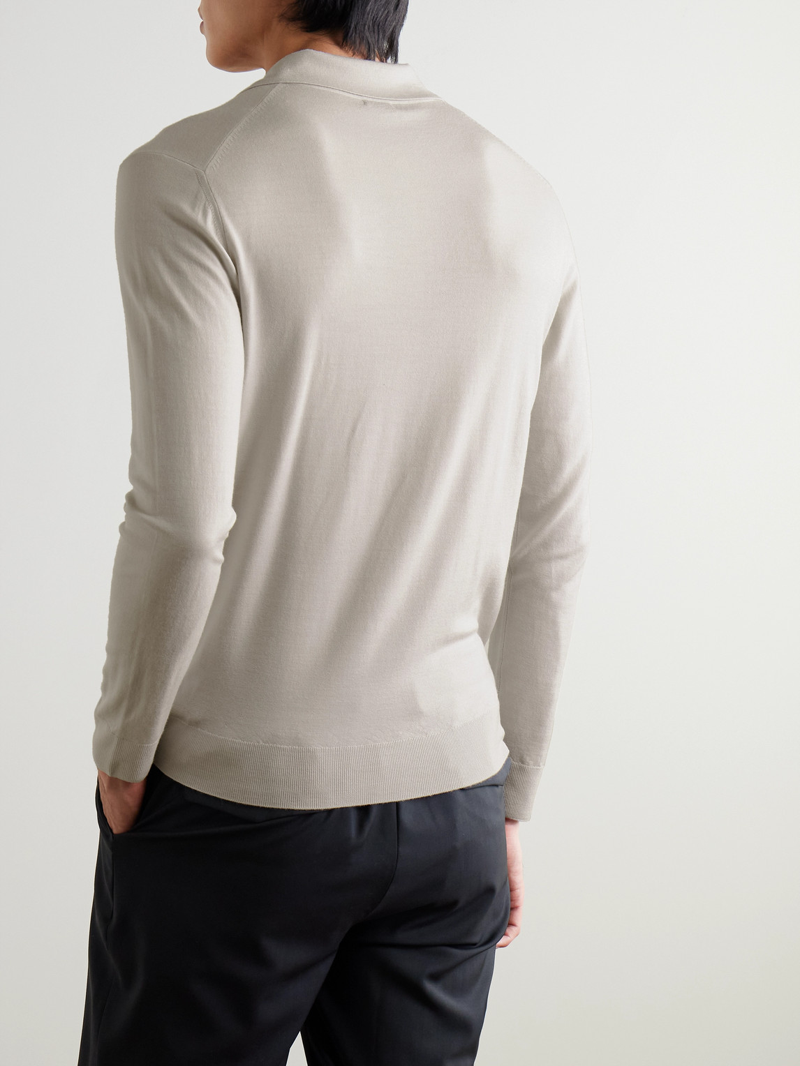 BARENA VENEZIA MERINO WOOL POLO SHIRT