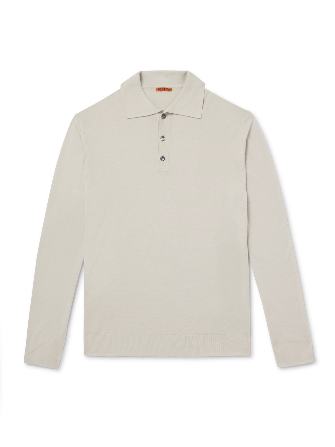Barena Venezia Merino Wool Polo Shirt In Neutrals