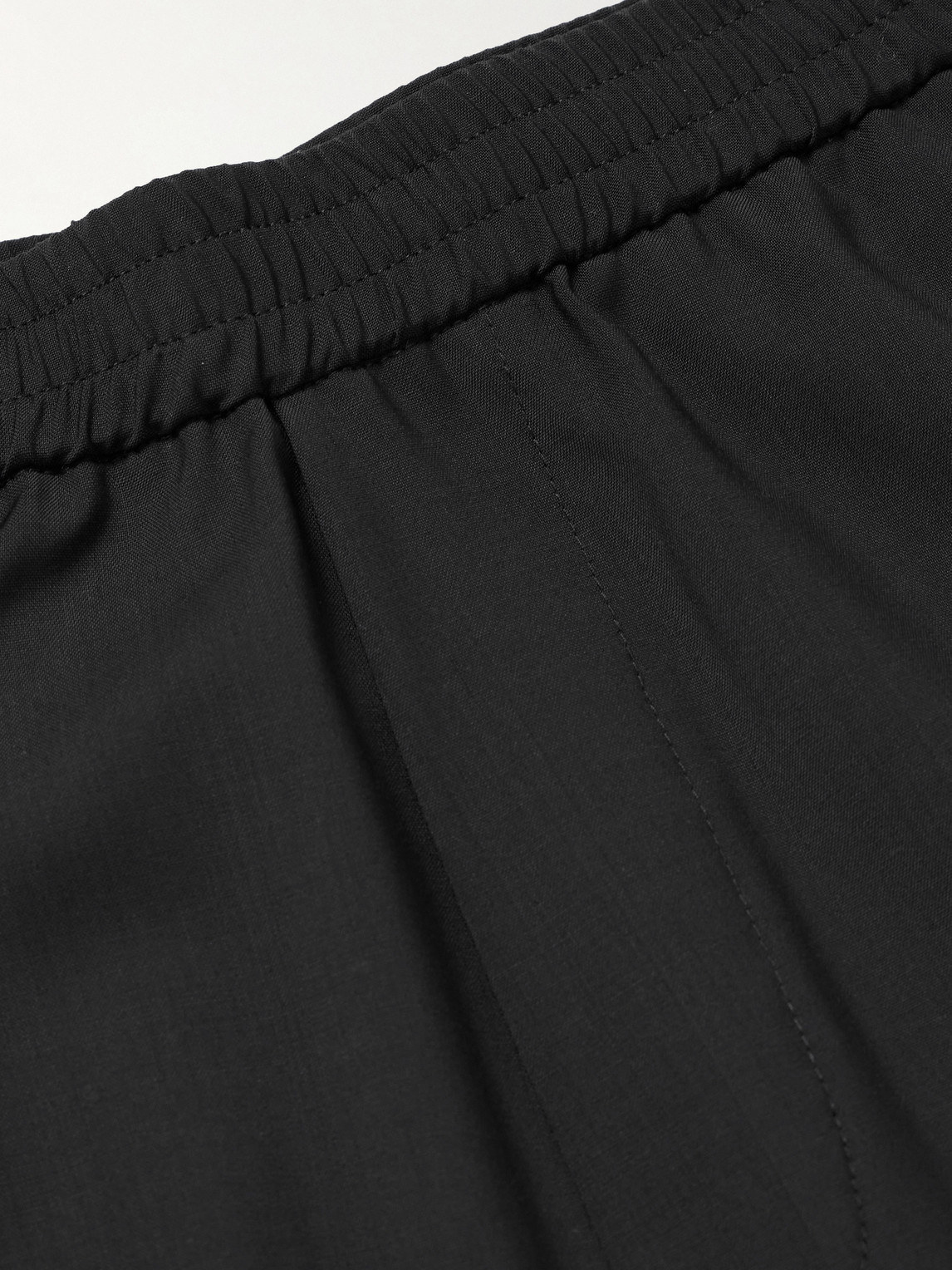 Shop Barena Venezia Tagio Straight-leg Virgin Wool Cargo Trousers In Gray