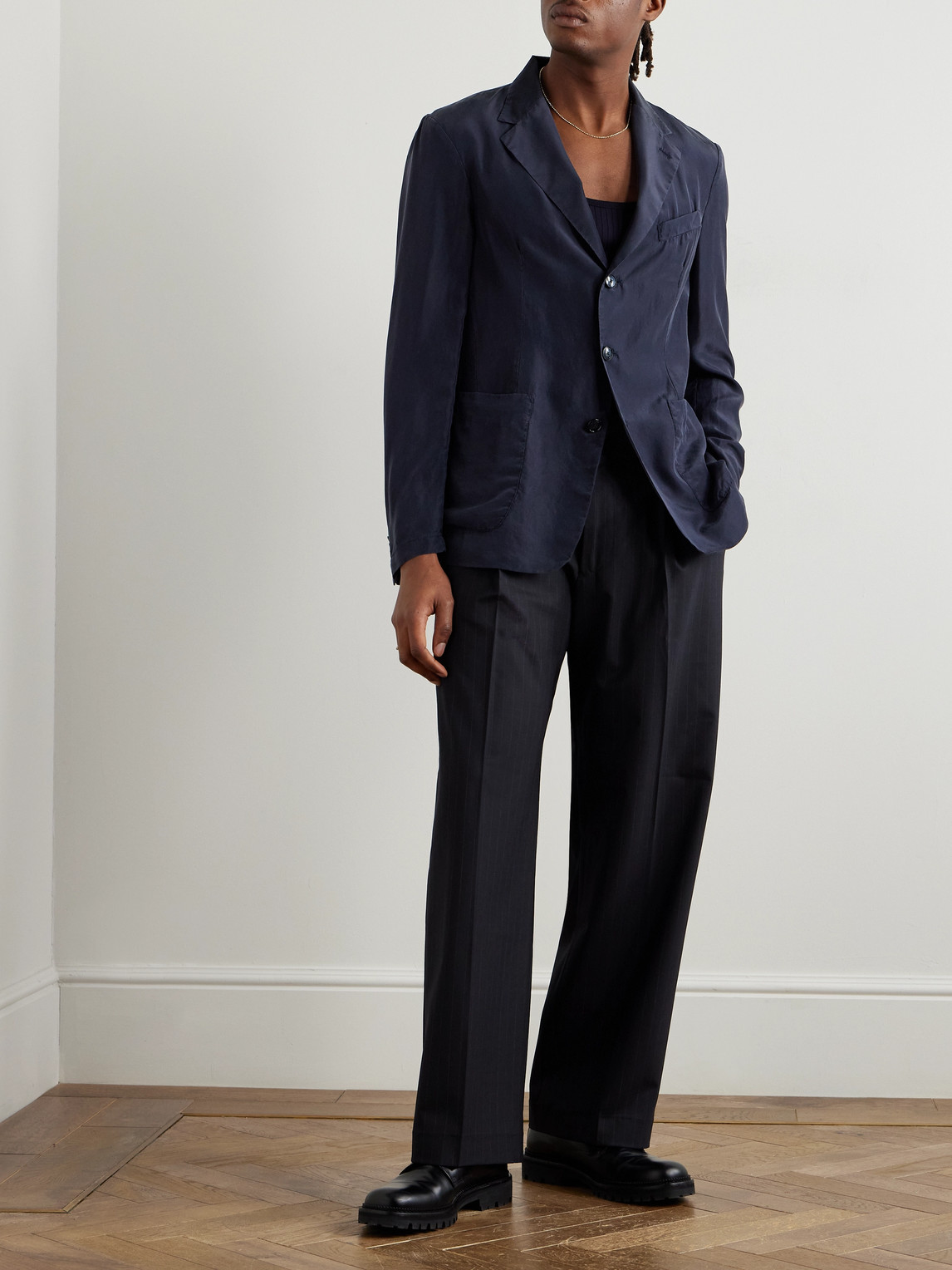 BARENA VENEZIA RIZZO TENTOR SILK-VOILE BLAZER