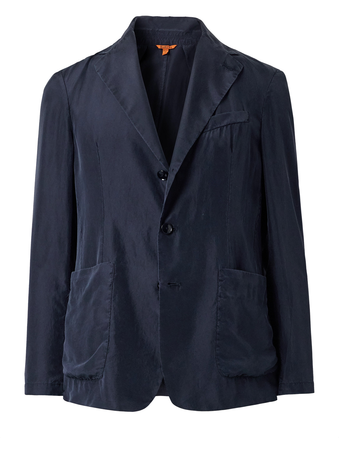 Barena Venezia Rizzo Tentor Silk-voile Blazer In Blue
