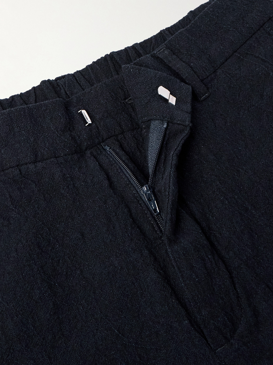 BARENA VENEZIA SLIM-FIT STRAIGHT-LEG COTTON-BLEND SUIT TROUSERS 