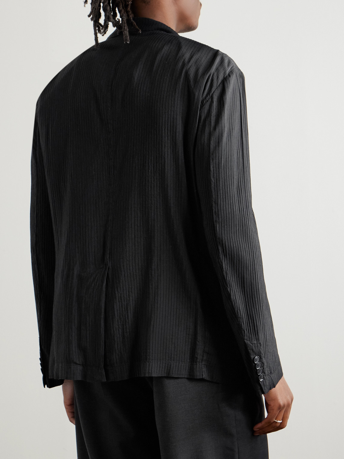 BARENA VENEZIA RIZZO GRAO TEXTURED WOVEN BLAZER 