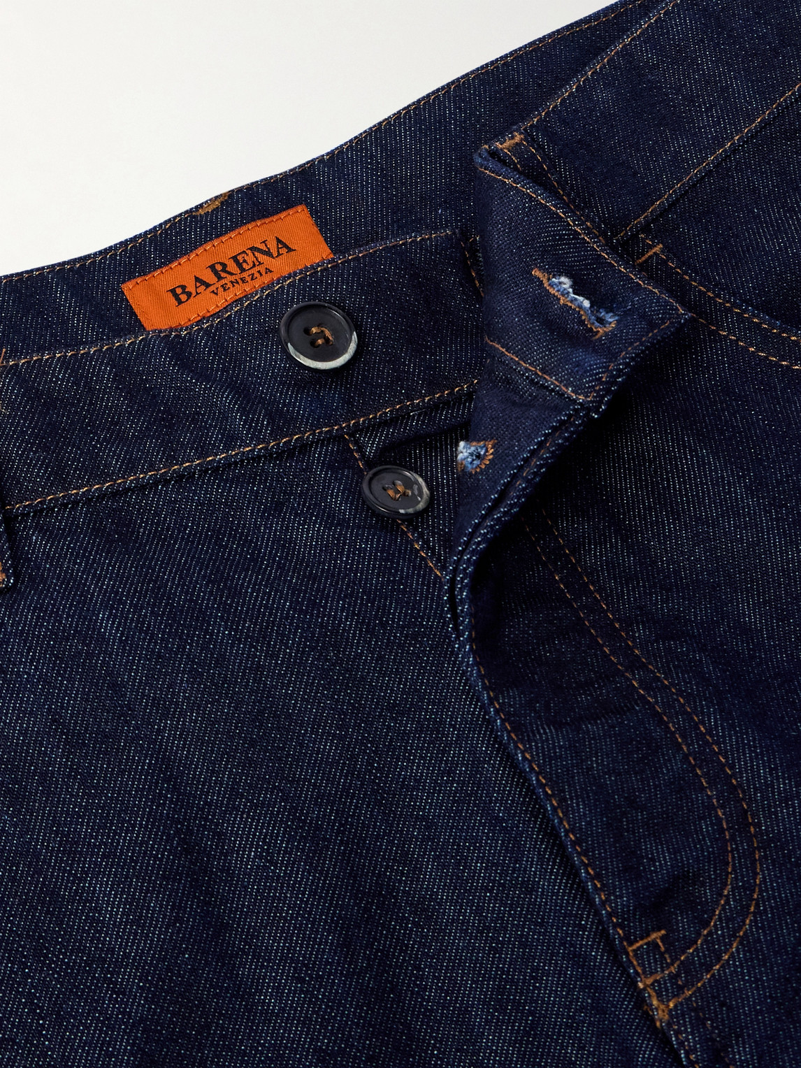 Shop Barena Venezia Geco Straight-leg Jeans In Blue