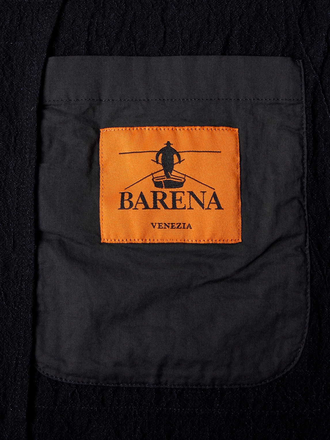 BARENA VENEZIA CRINKLED COTTON-BLEND SUIT JACKET