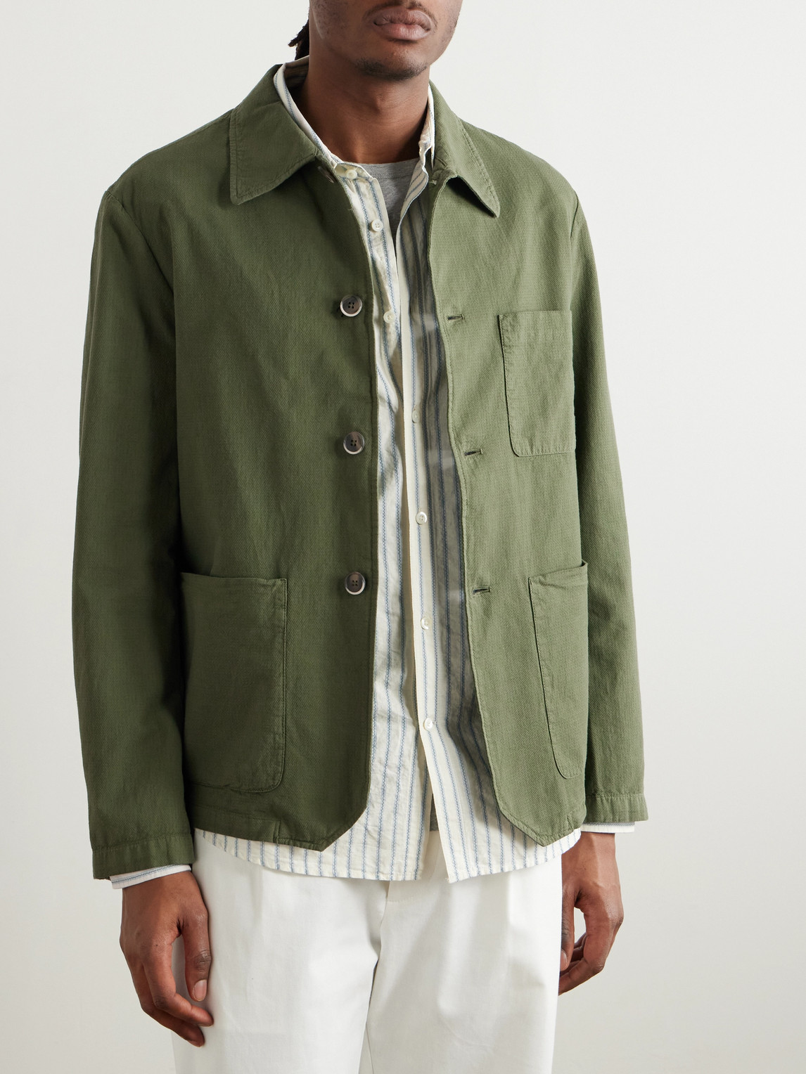 BARENA VENEZIA COTTON OVERSHIRT 