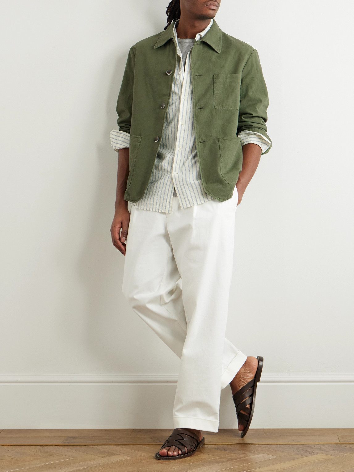 BARENA VENEZIA COTTON OVERSHIRT 