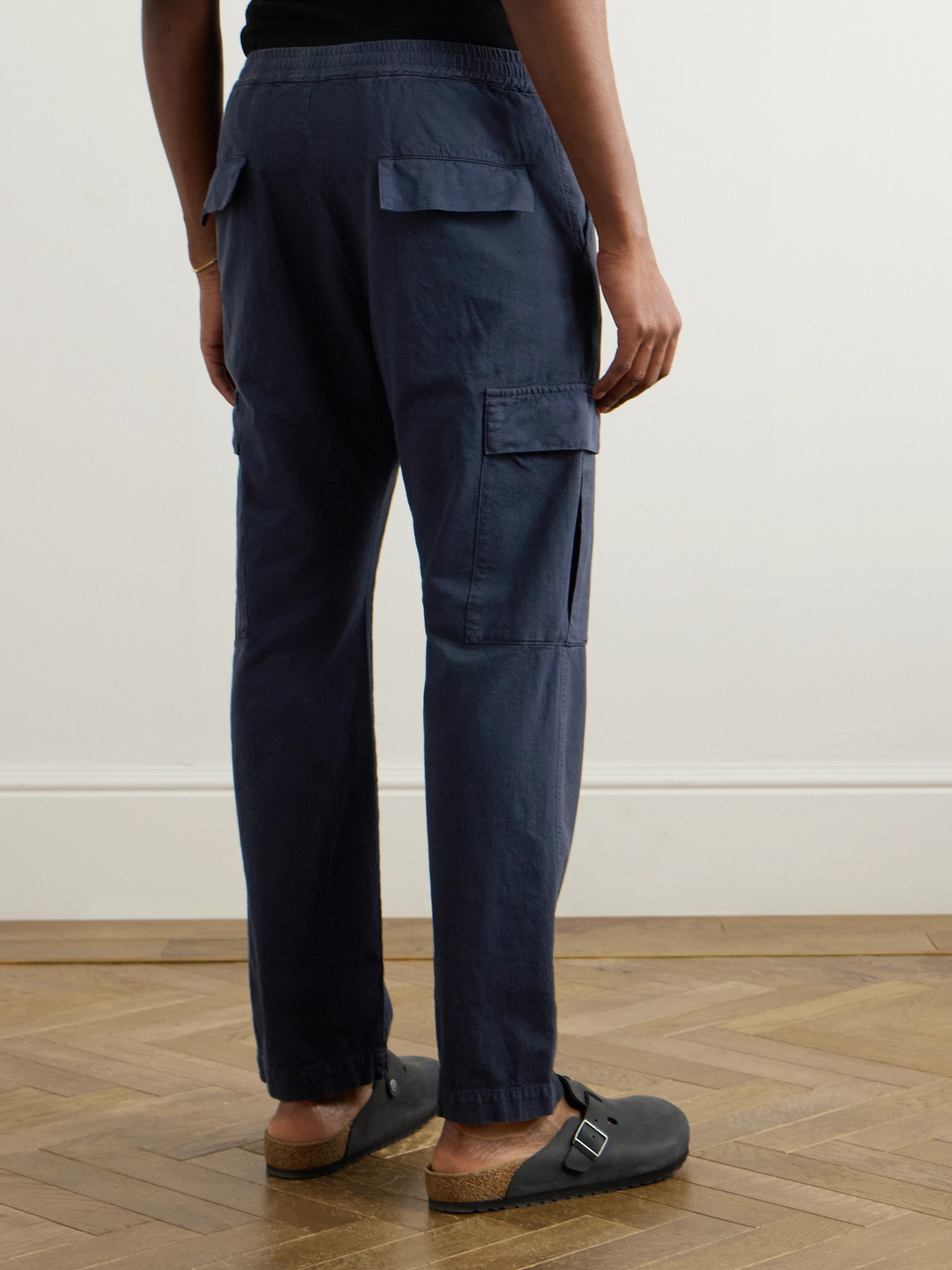BARENA VENEZIA STRAIGHT-LEG COTTON-TWILL CARGO TROUSERS 