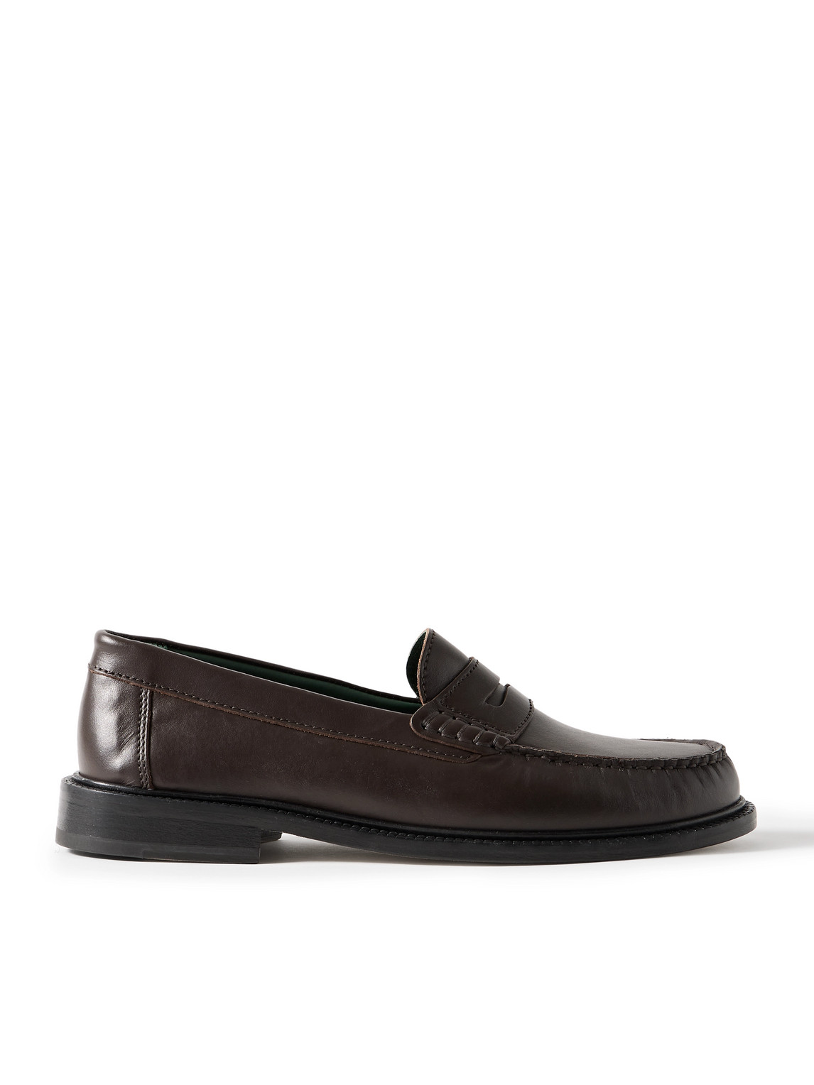 Yardee Leather Penny Loafers