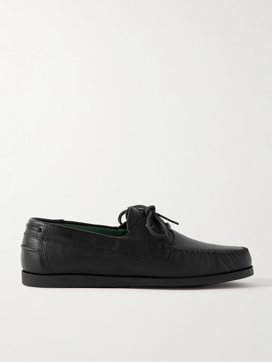 Vinny's Boatman Full-Grain Leather Boat Shoes - Men