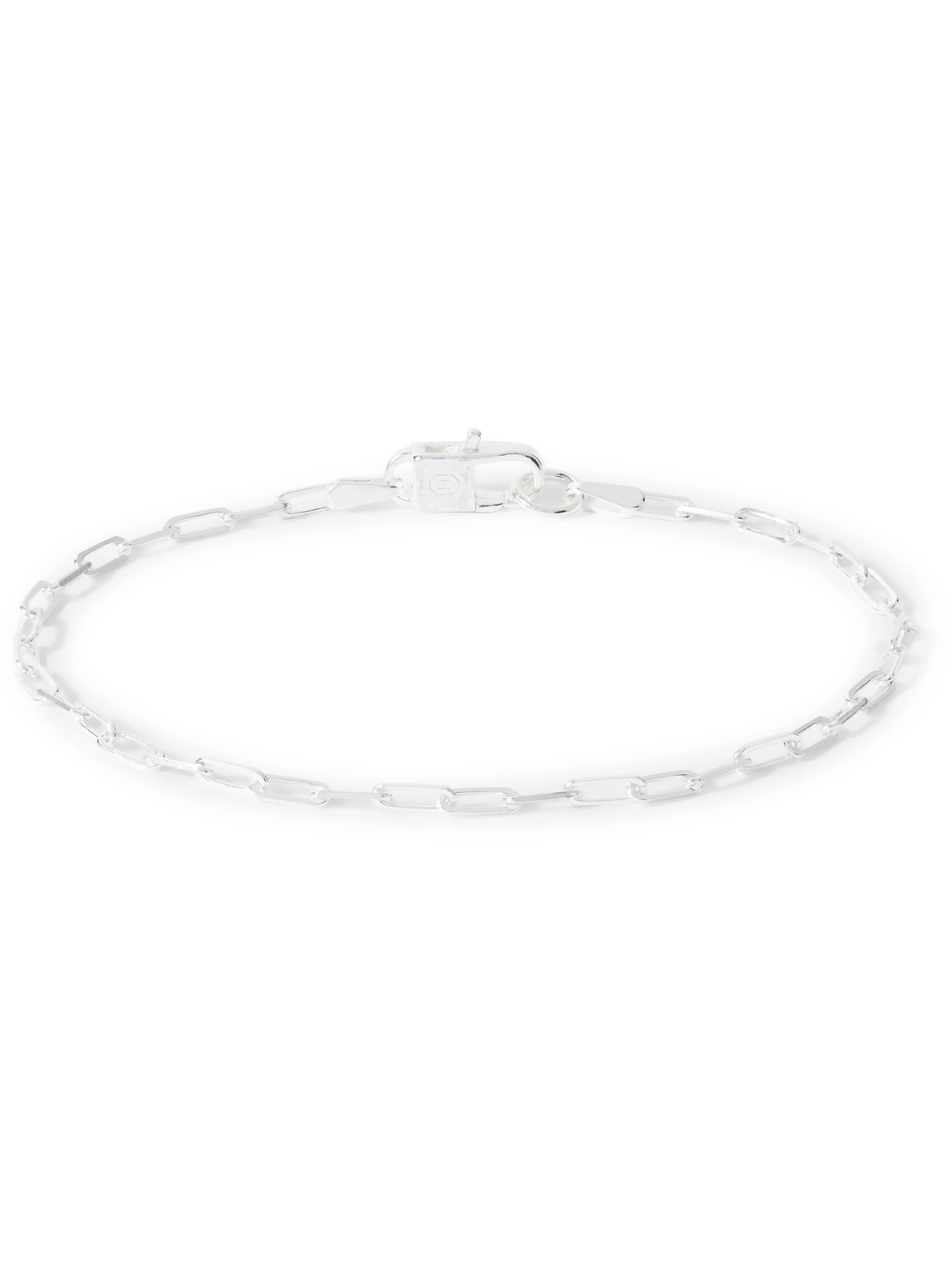 Hatton Labs Paper Clip Silver Bracelet