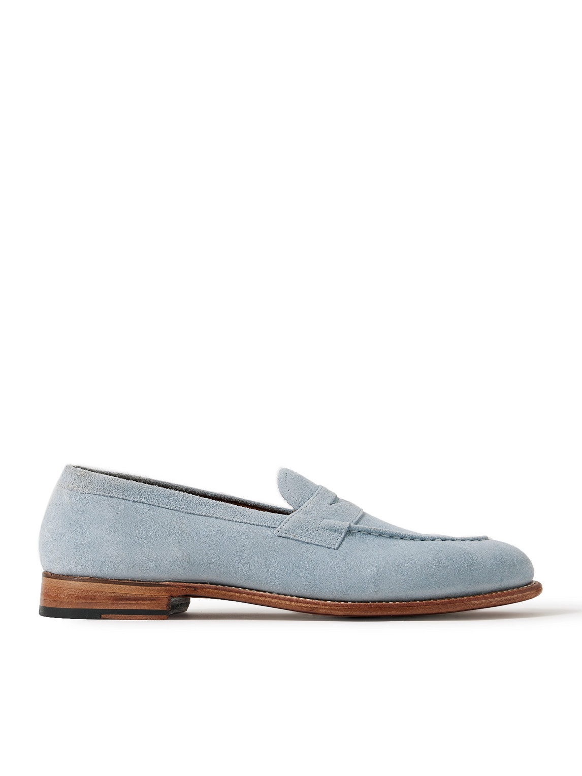 Grenson Lloyd Suede Penny Loafers