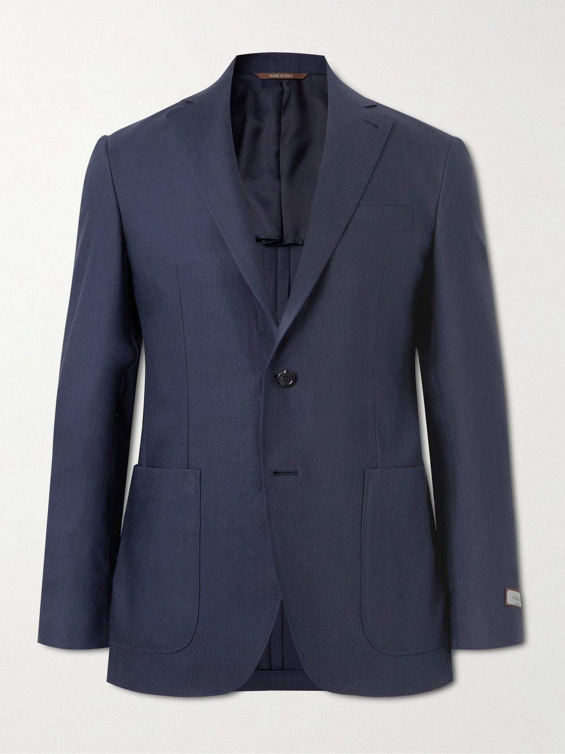 Canali Kei Linen and Wool-Blend Suit Jacket - Men