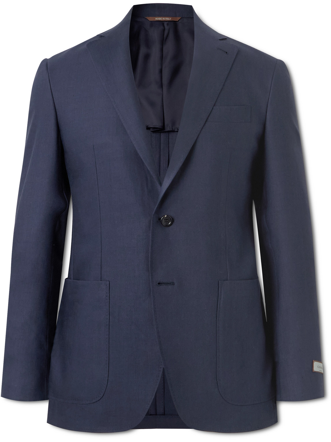 Kei Linen and Wool-Blend Suit Jacket
