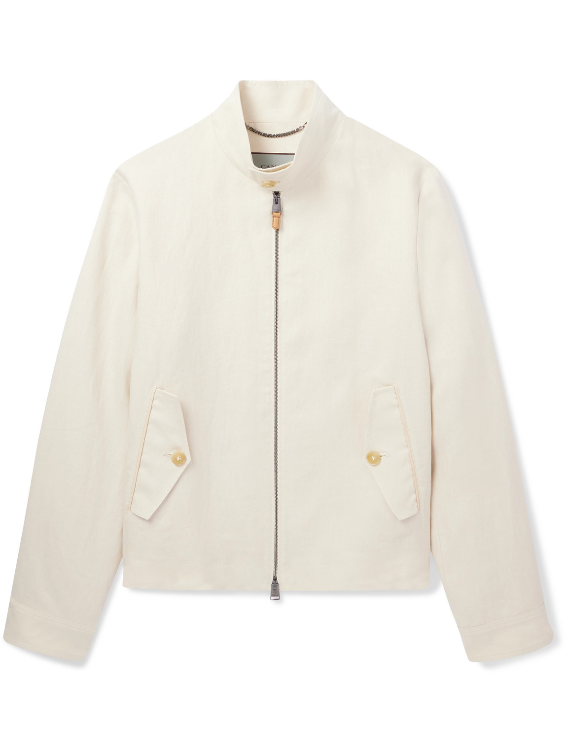 Linen Bomber Jacket