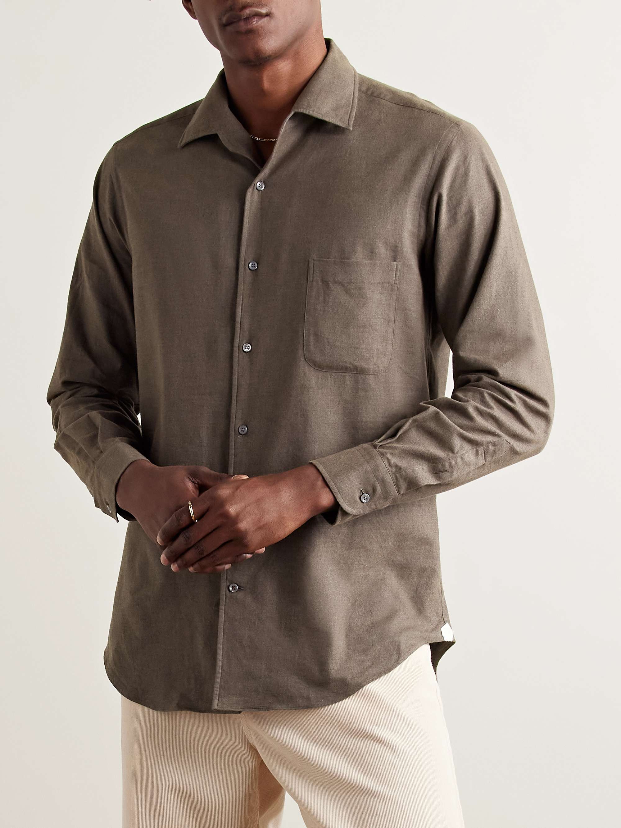 LORO PIANA コットンシャツ