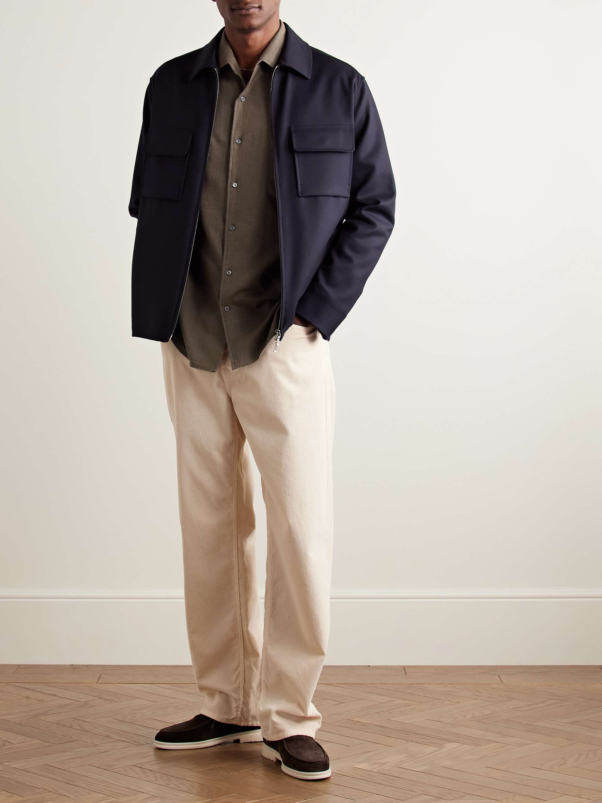 LORO PIANA コットンシャツ
