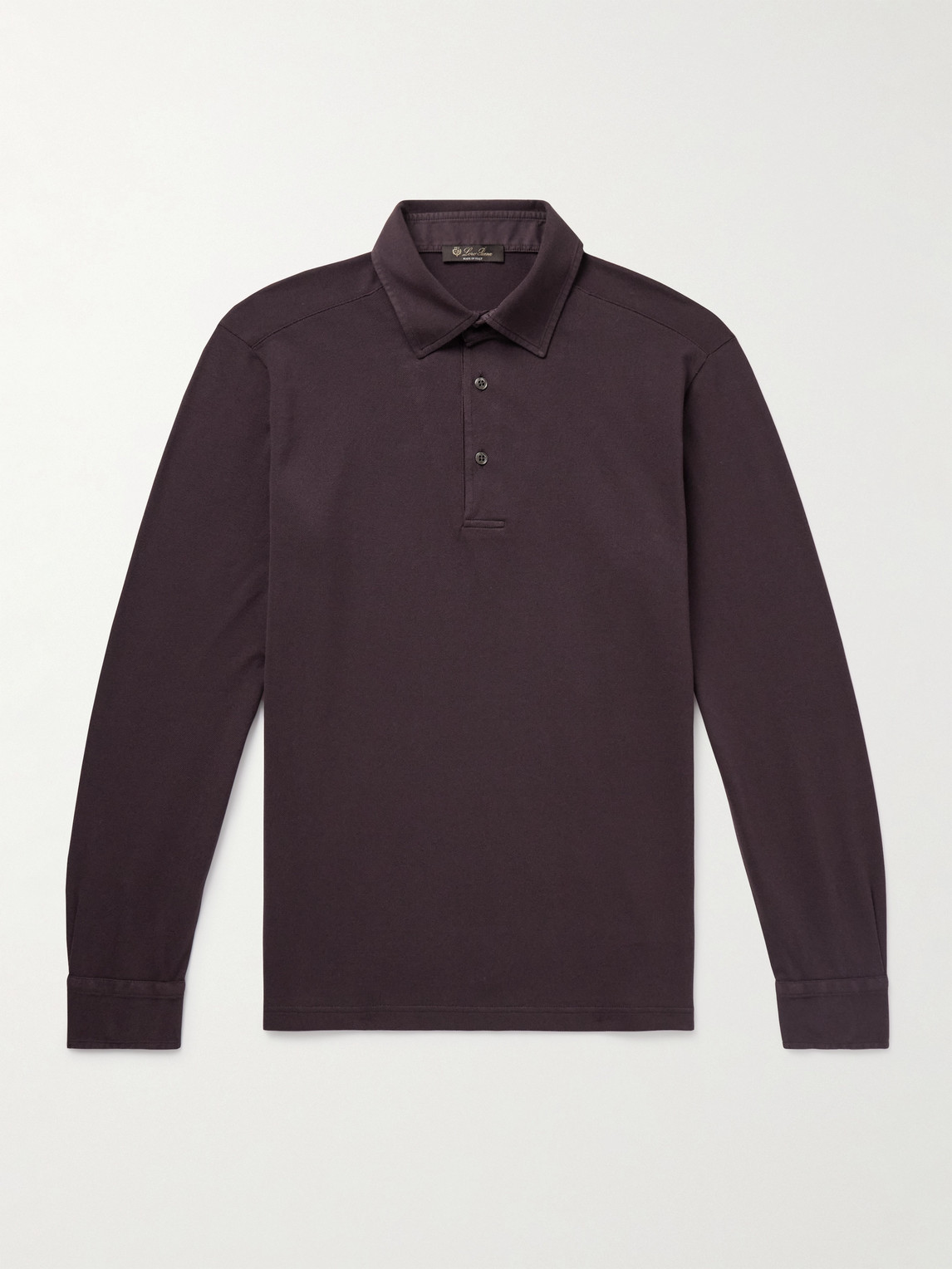Loro Piana Cotton-Piqué Polo hirt - Men