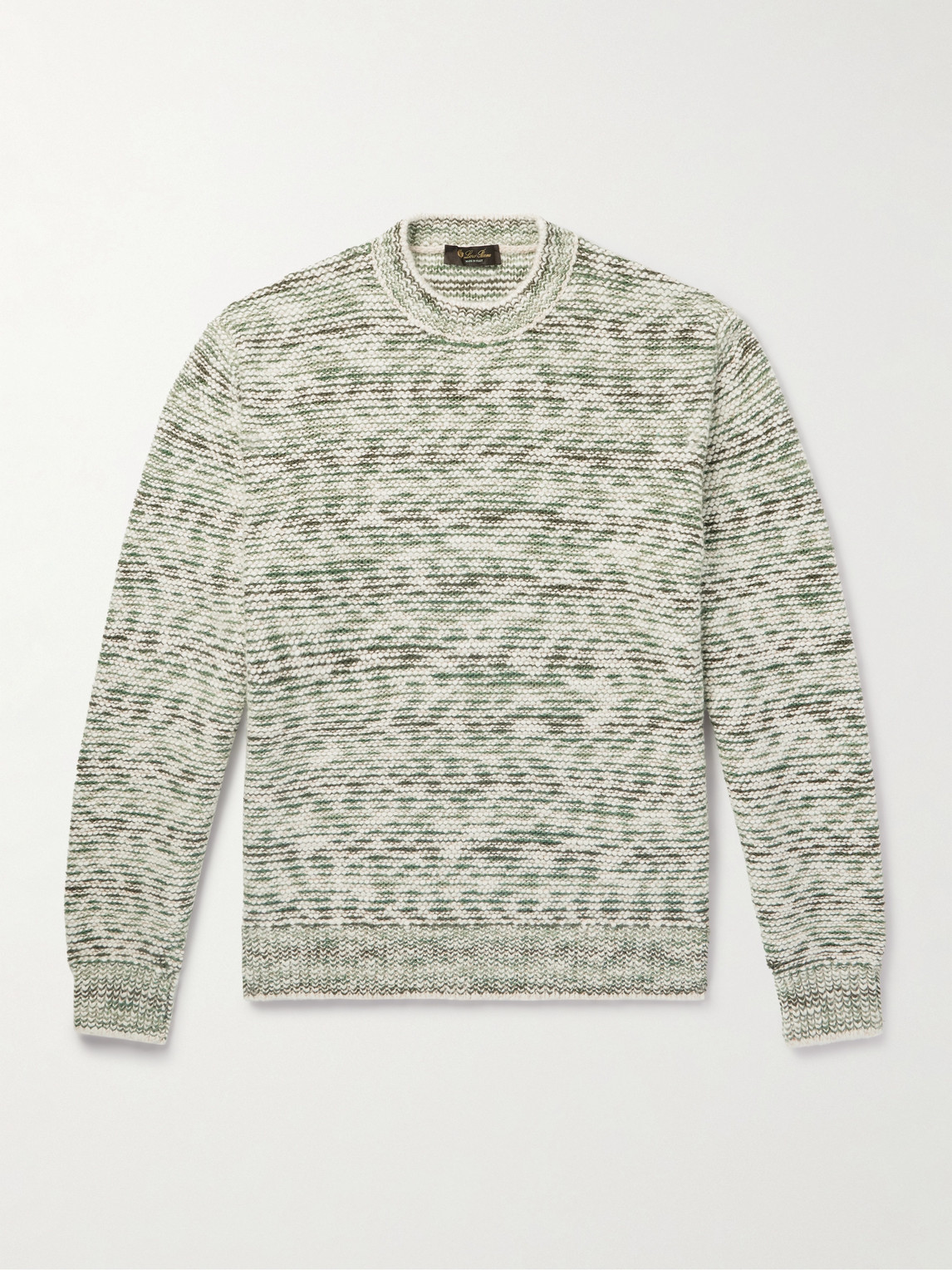 Loro Piana Gnifetti Textured-Knit Cashmere Sweater - Men