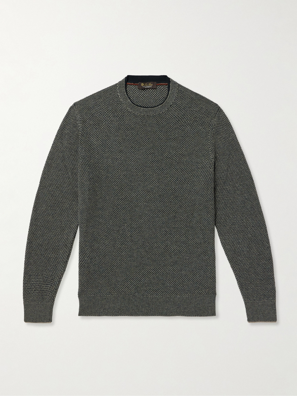 Loro Piana Varallo Honeycomb-Knit Baby Cashmere Sweater - Men