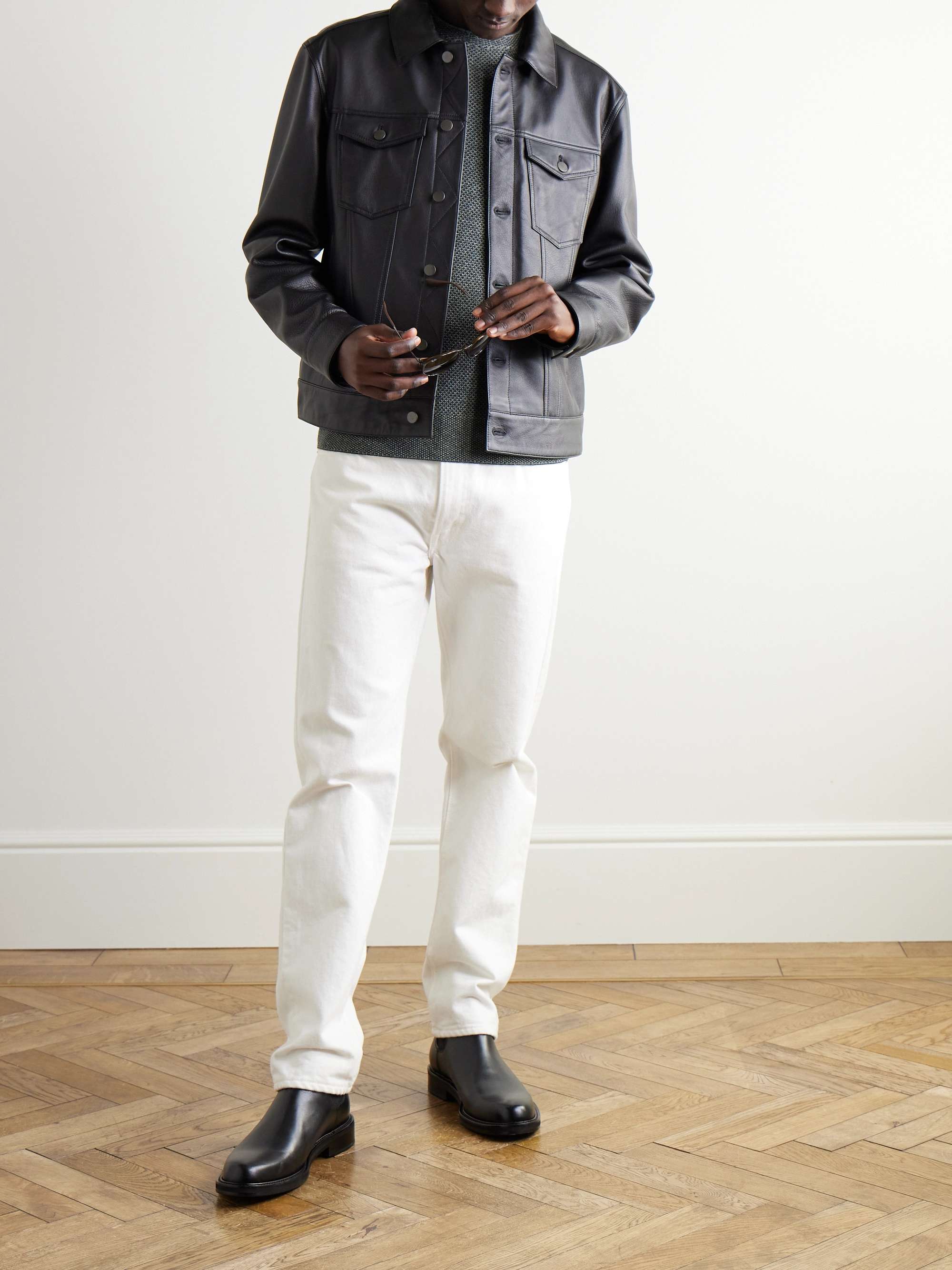 LORO PIANA City Birdseye Baby Cashmere Sweater