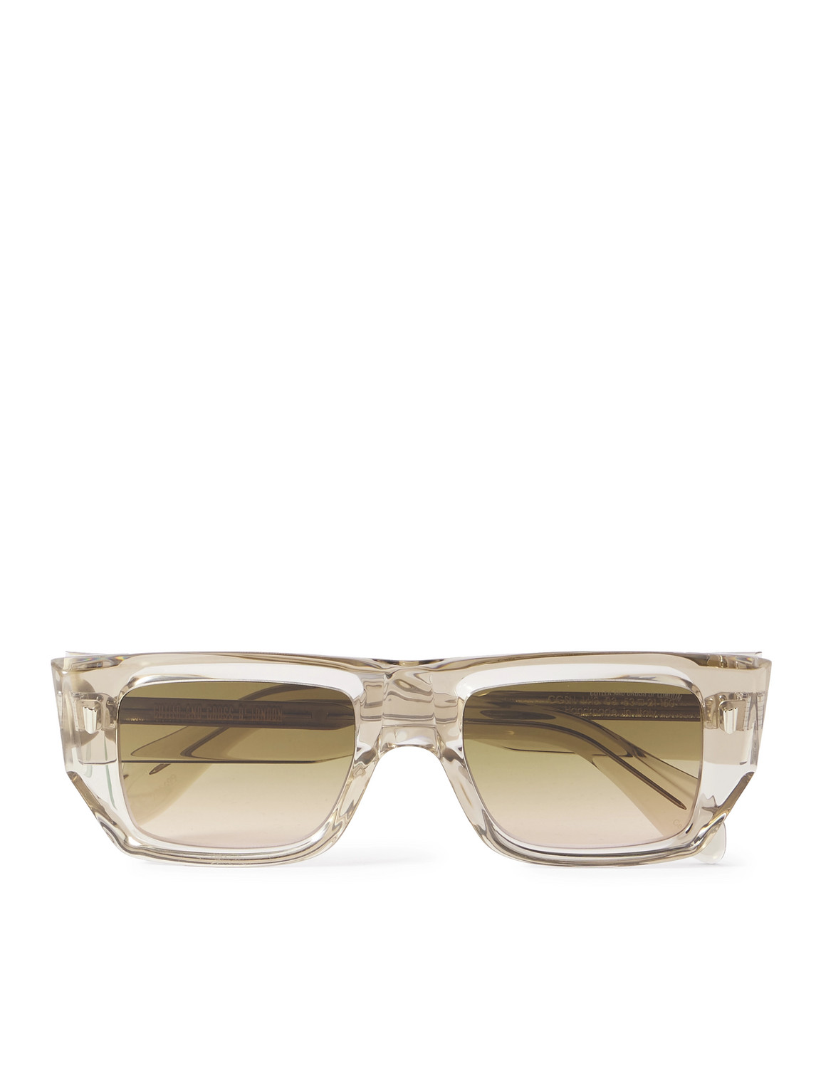 Cutler And Gross 1413 D-frame Acetate Sunglasses In Neutrals