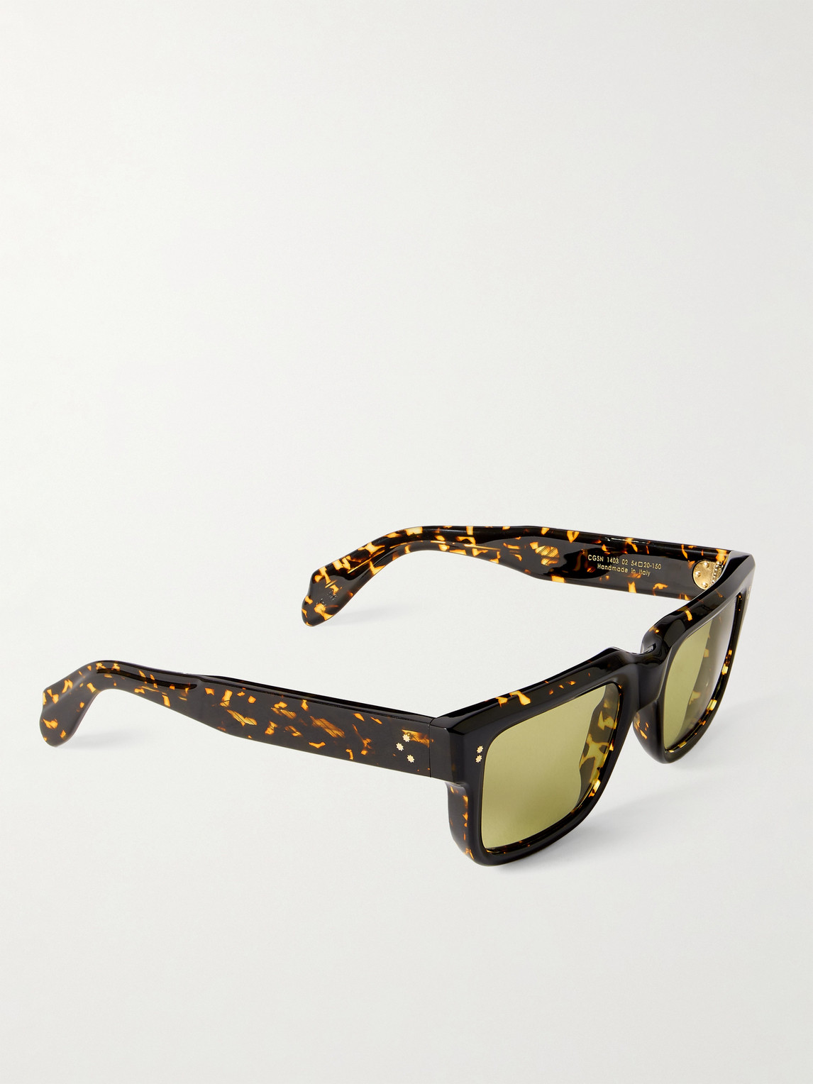 Cutler And Gross 1401 D-frame Tortoiseshell Acetate Sunglasses In Tortoiseshell