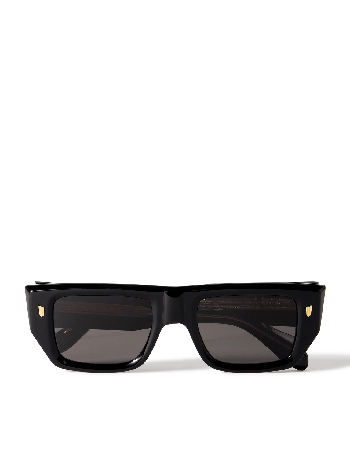 Cutler And Gross 1413 D-frame Acetate Sunglasses In Black