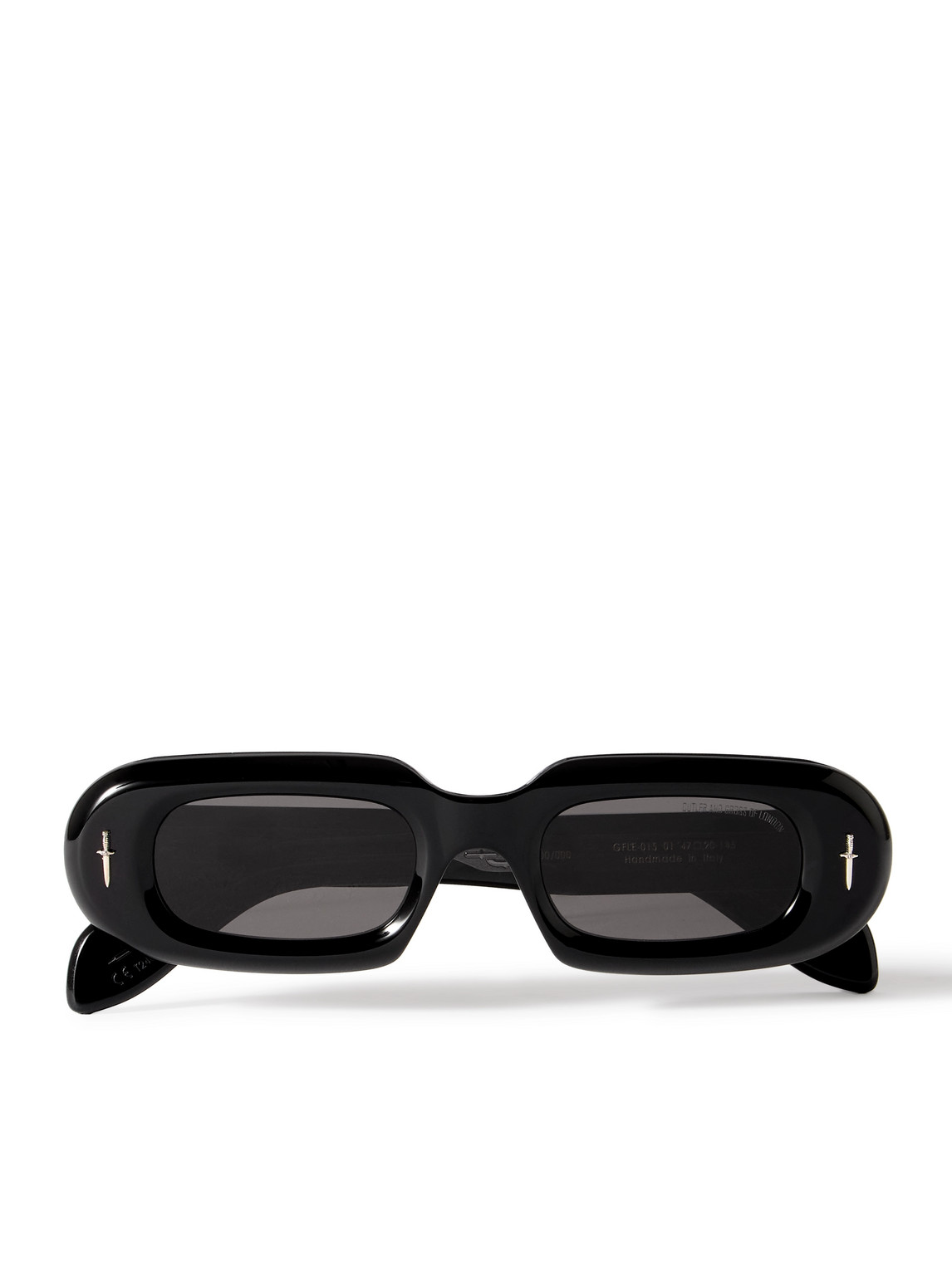 CUTLER AND GROSS THE GREAT FROG OVAL-FRAME ACETATE SUNGLASSES