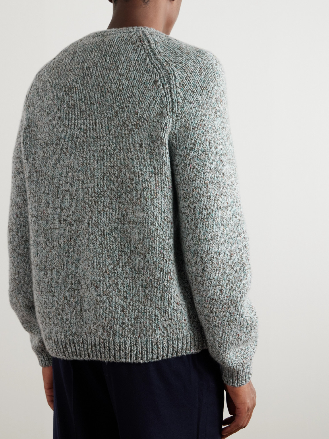 Loro Piana Alpe Meggiana Cashmere Sweater In Gray