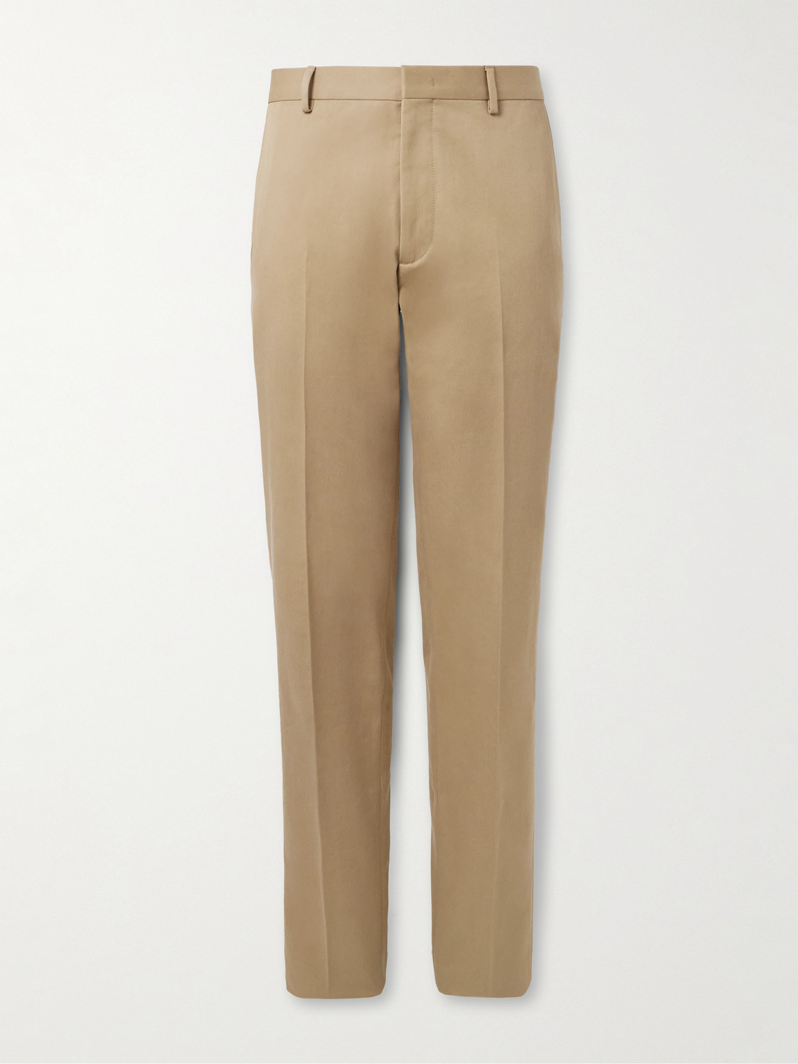 Loro Piana Jarno Austin Straight-Leg Stretch-Cotton Twill Trousers - Men
