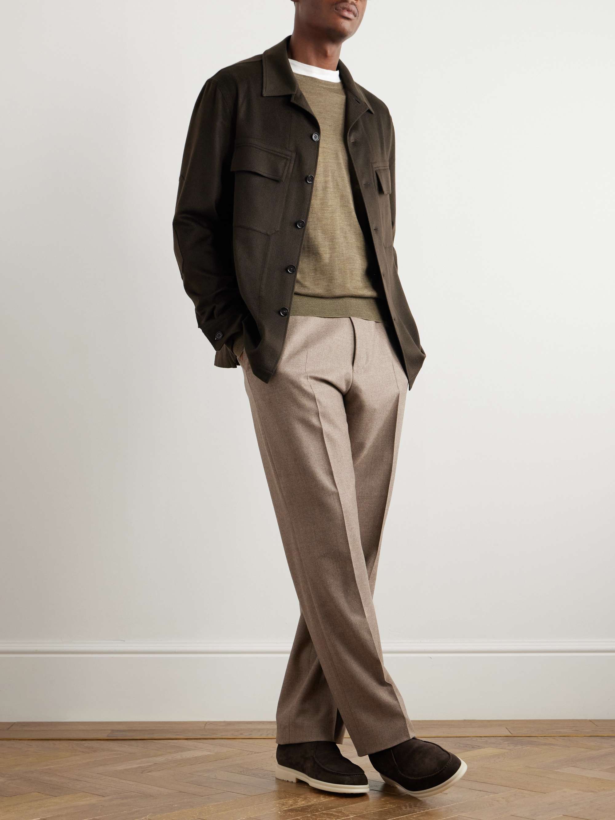 LORO PIANA 위시® 버진 울 스웨터
