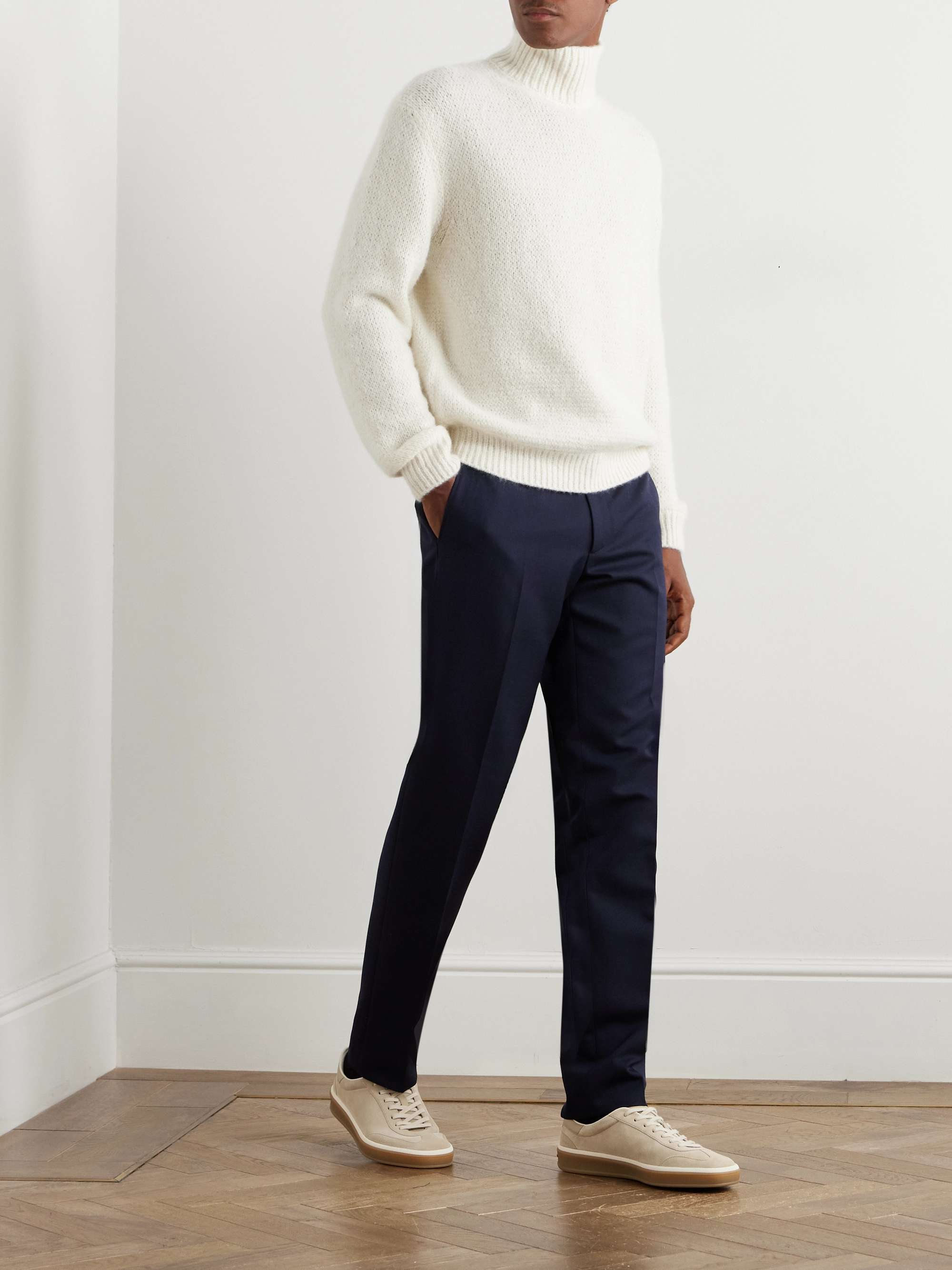 LORO PIANA Marius Brushed-Cashmere Jacket for Men | MR PORTER