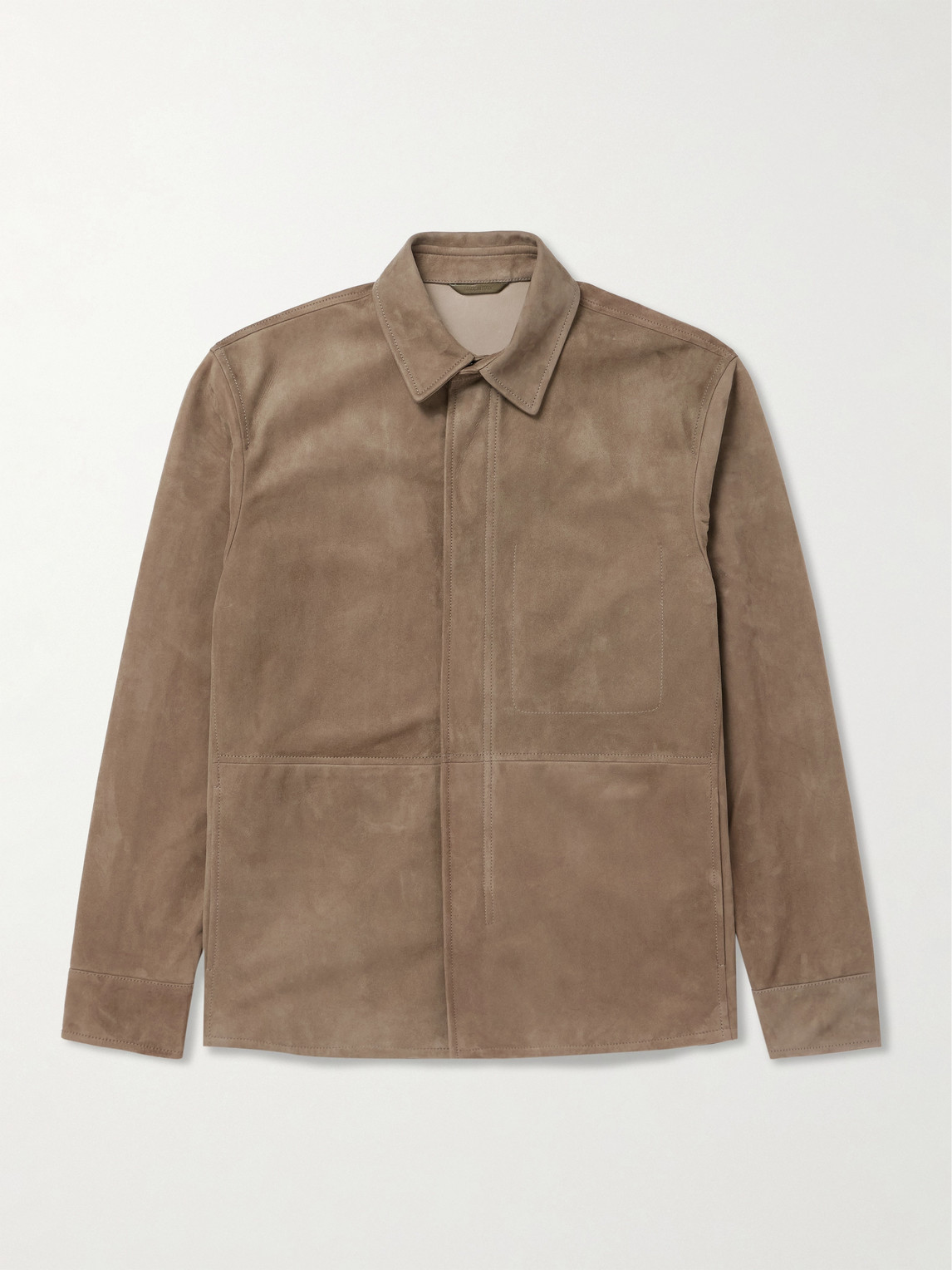 Loro Piana Kim Suede Overshirten