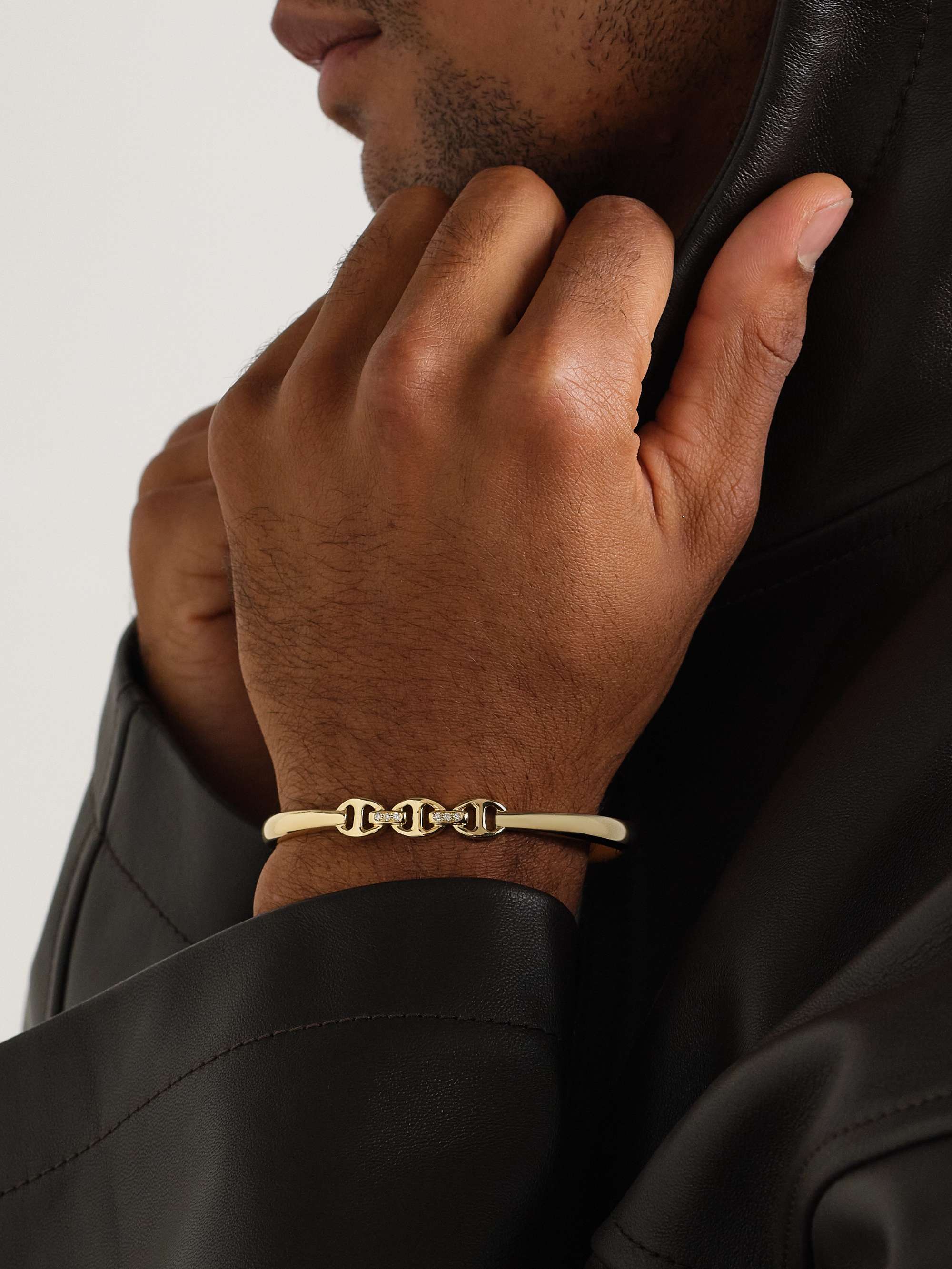 Hoorsenbuhs Sirkel Bracelet with Diamonds – The Loupe Jewelry