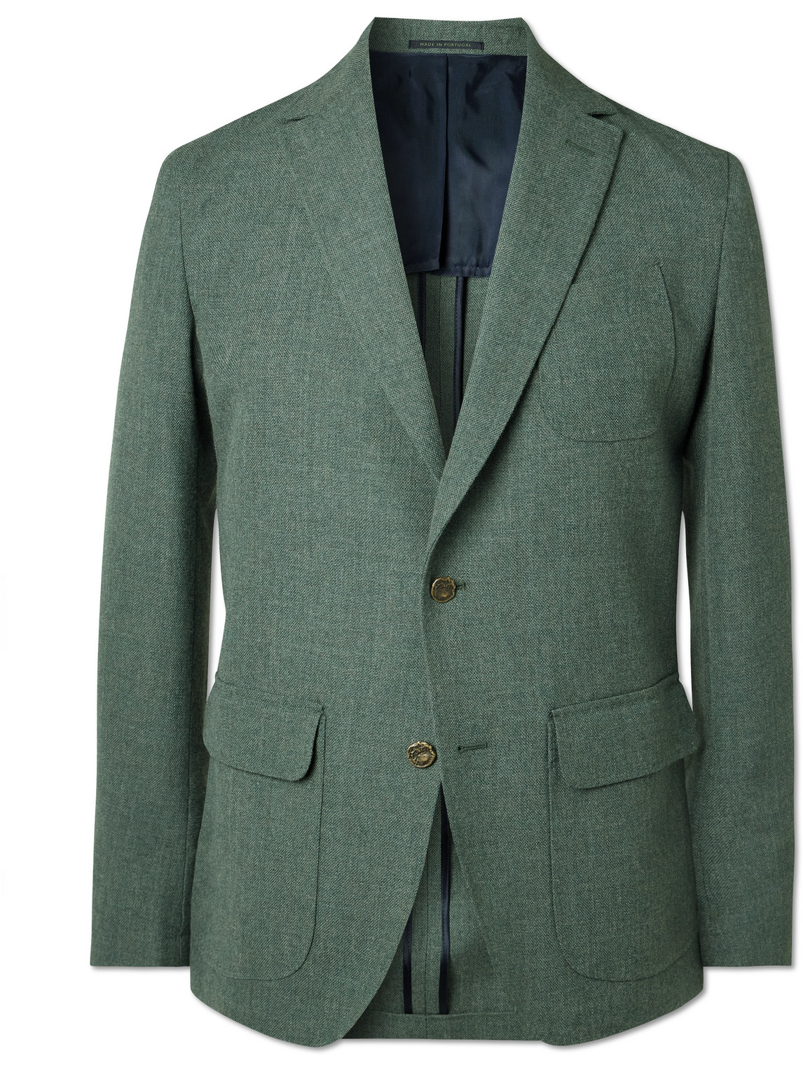 Ghost Slim-Fit Unstructured Wool Suit Jacket
