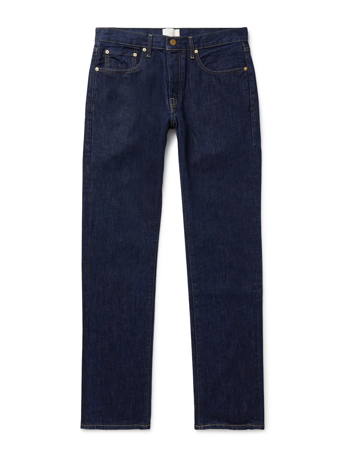 Slim-Fit Straight-Leg Jeans