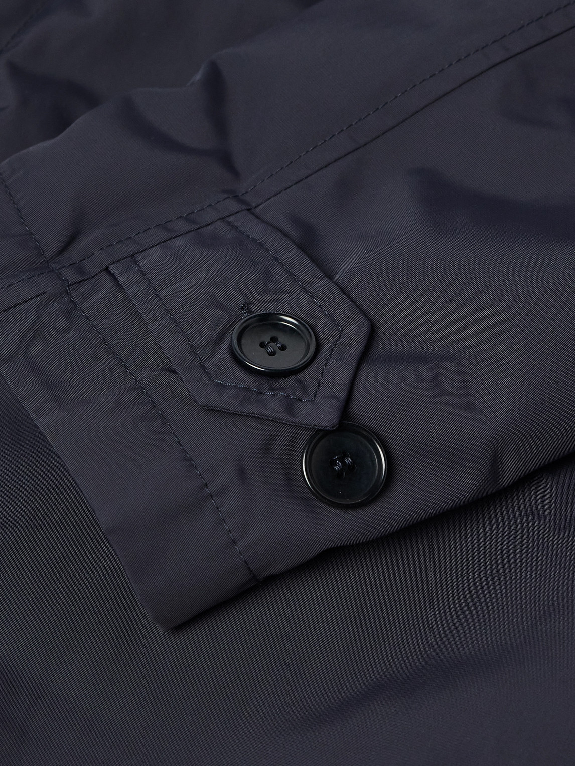  Sid Mashburn - Traveler's Padded Nylon Trench Coat - Men - Blue - S 